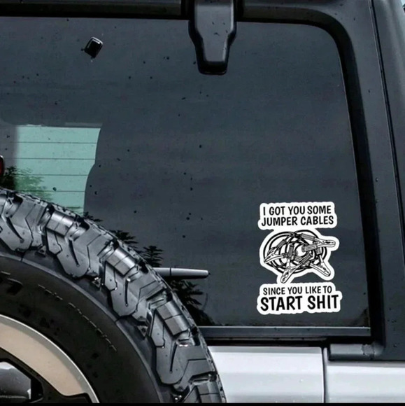 Sticker for cup car jeep bike electronic decor decal mens womens mechanics - Picture 8 of 8